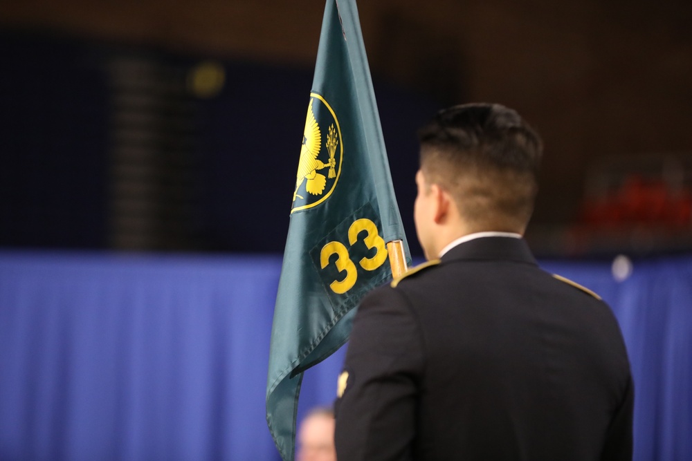 The District of Columbia National Guard’s 33rd Civil Support Team conducts a change of command ceremony