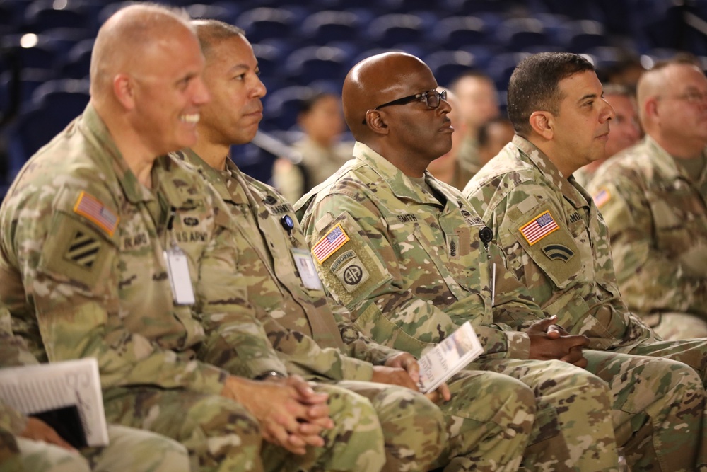 The District of Columbia National Guard’s 33rd Civil Support Team conducts a change of command ceremony