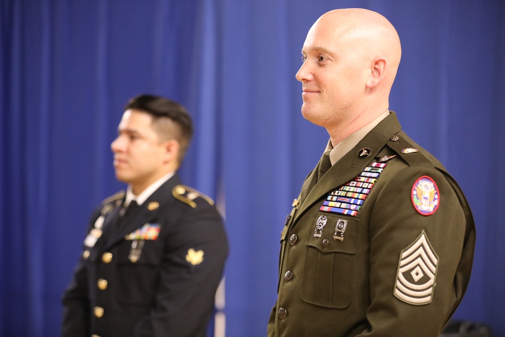 The District of Columbia National Guard’s 33rd Civil Support Team conducts a change of command ceremony