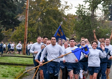 446th MSG formation run