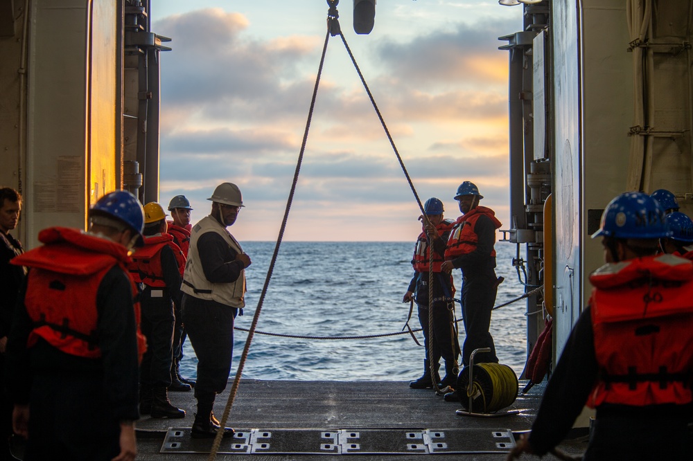 Man Overboard Drill