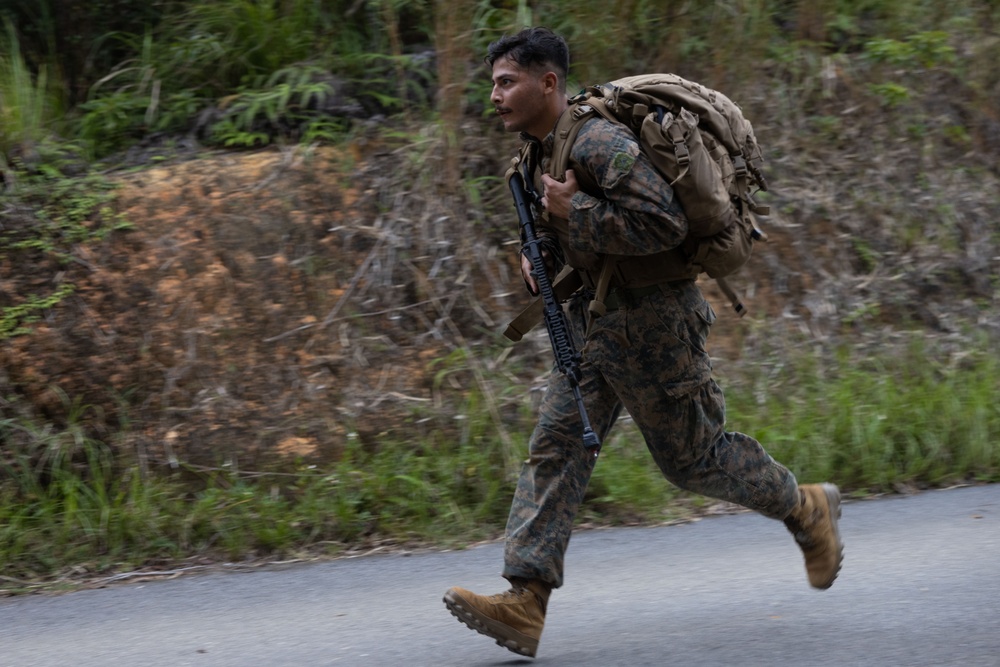 3d Battalion, 5th Marines Basic Jungle Skills Course: Jungle Endurance Test