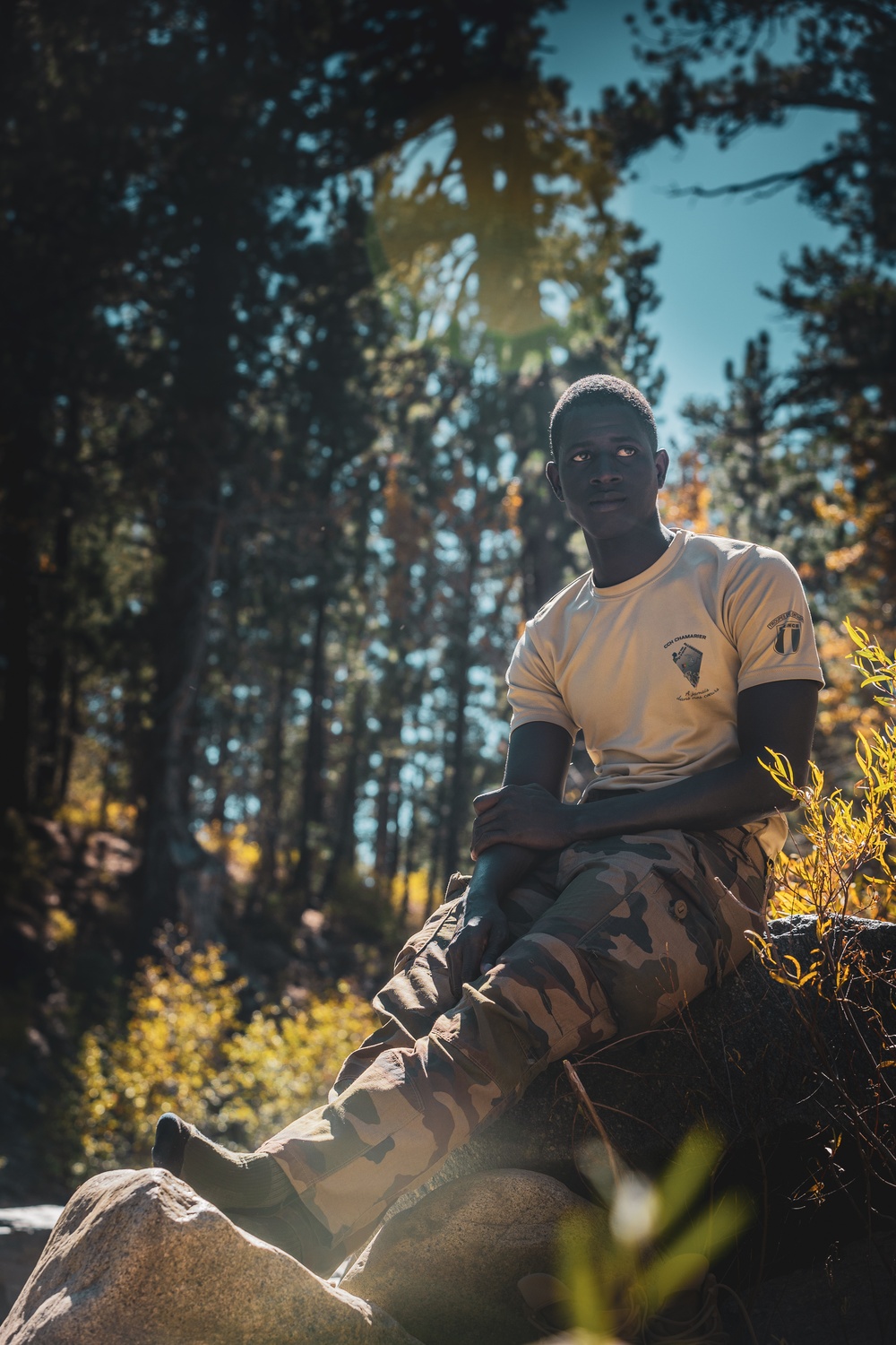 Marines with 2nd Battalion, 5th Marine Regiment, and the French 27 Mountain Infantry Brigade attend classes and perform stream crossing for MTX 1-24