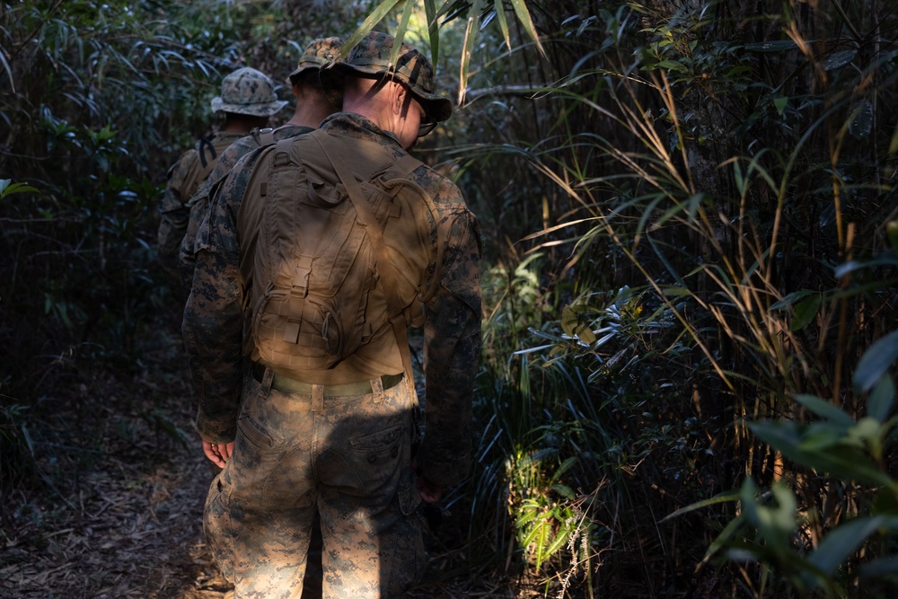 3d Battalion, 5th Marines Basic Jungle Skills Course: Combat Hunter Tracking Class