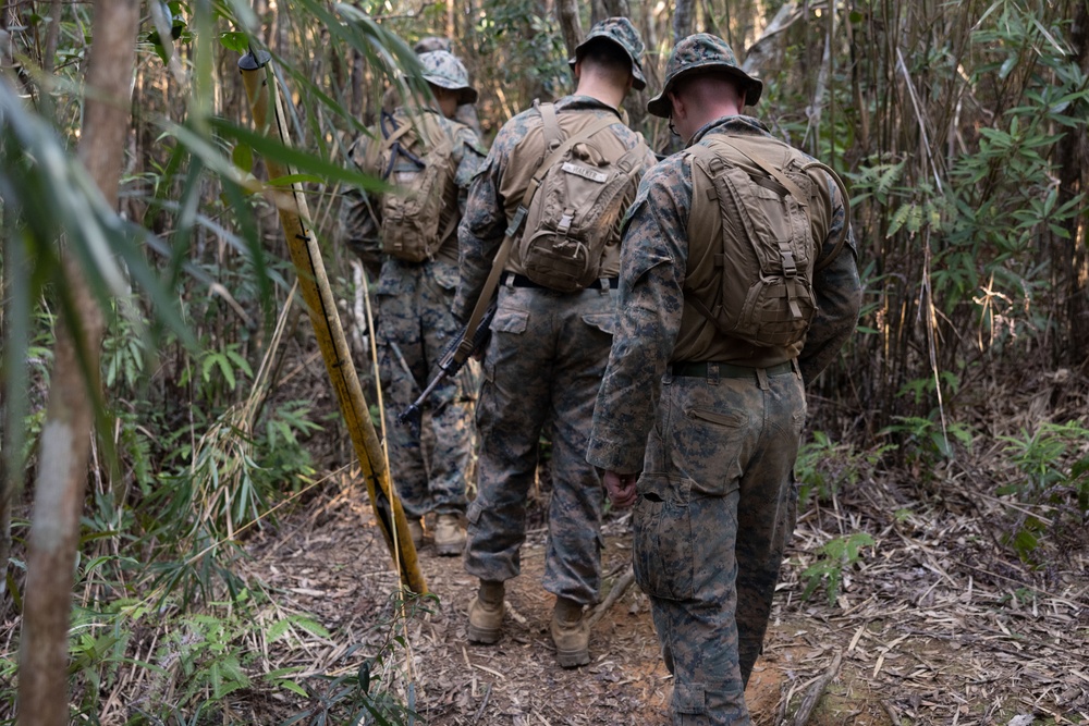 3d Battalion, 5th Marines Basic Jungle Skills Course: Combat Hunter Tracking Class