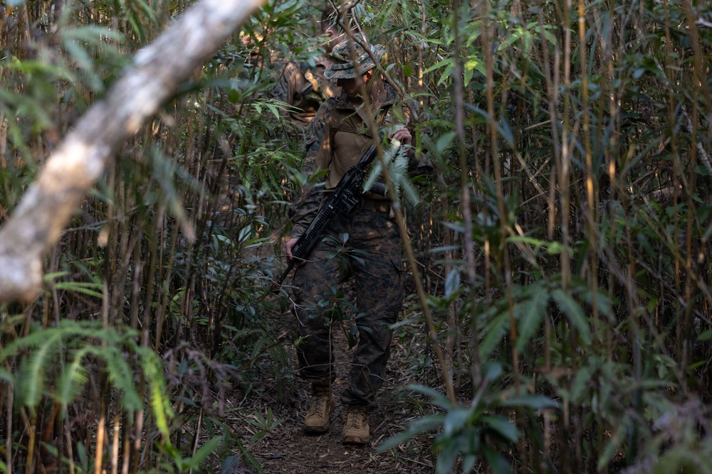 3d Battalion, 5th Marines Basic Jungle Skills Course: Combat Hunter Tracking Class