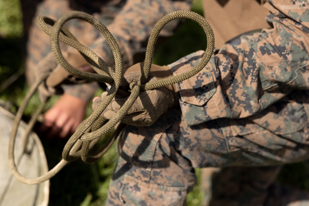 3d Battalion, 5th Marines Basic Jungle Skills Course: Casualty Evacuation Drill