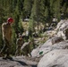 2/5 Marines and the French 27th Mountain Infantry Brigade perform simulated cliff assaults during MTX 1-24