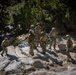 2/5 Marines and the French 27th Mountain Infantry Brigade perform simulated cliff assaults during MTX 1-24