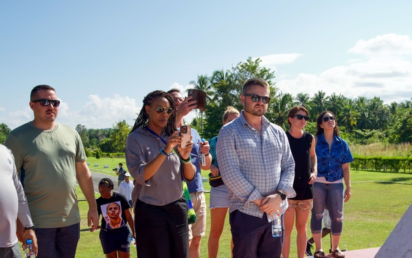 Pacific Partnership 2023 Visits Japanese Memorial in Wewak