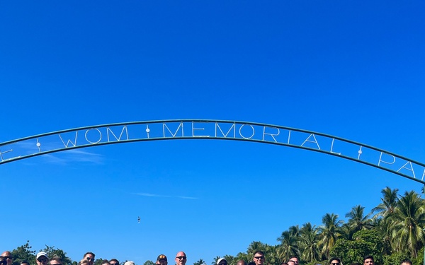 Pacific Partnership 2023 Visits Japanese Memorial in Wewak