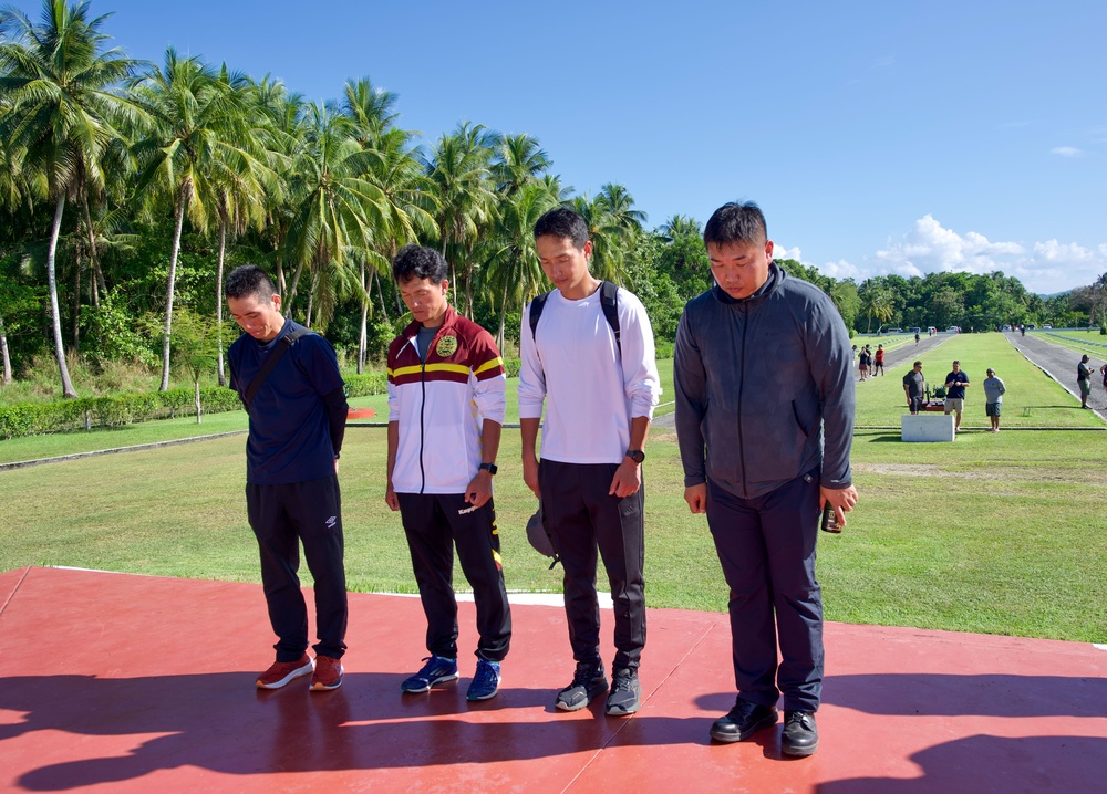 Pacific Partnership 2023 Visits Japanese Memorial in Wewak