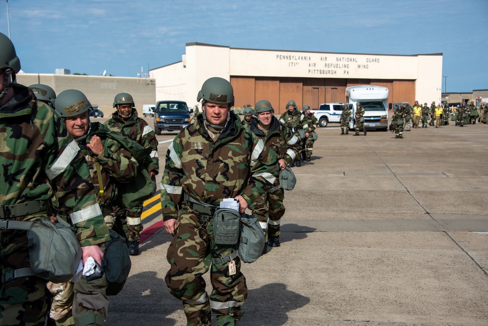 171st Air Refueling Wing Readiness Exercise