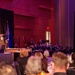 Adm. Daryl Caudle, commander, U.S. Fleet Forces Command, delivers remarks at the 2023 Hampton Roads Navy Ball at the Virginia Beach Convention Center hosted by the Hampton Roads Navy League, Oct. 13 2023.