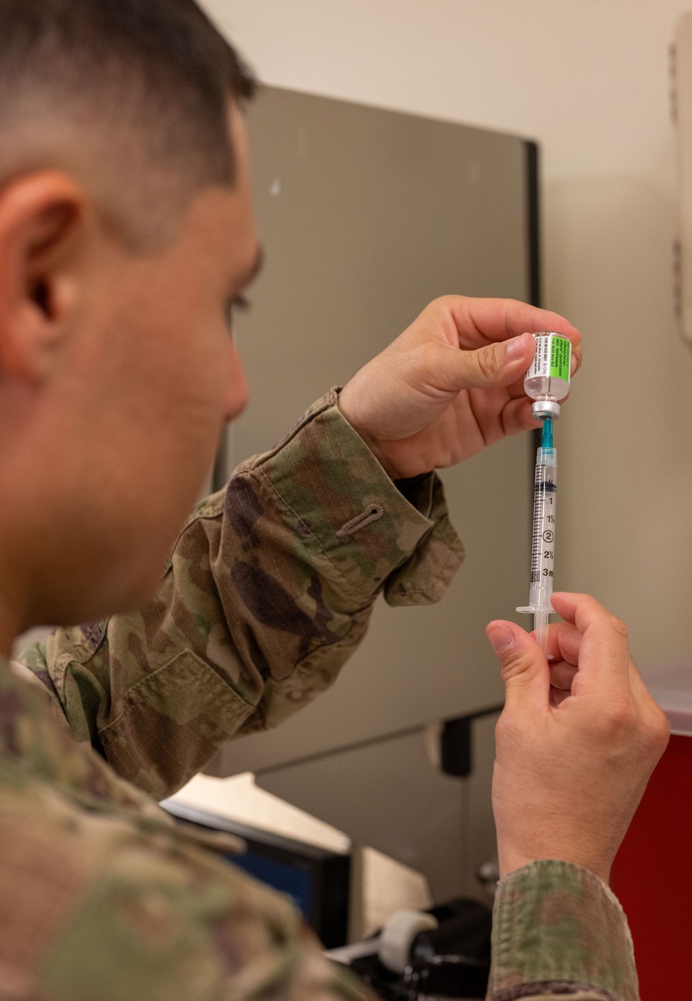 920th Aeromedical Staging Squadron provides vaccine during drill weekends