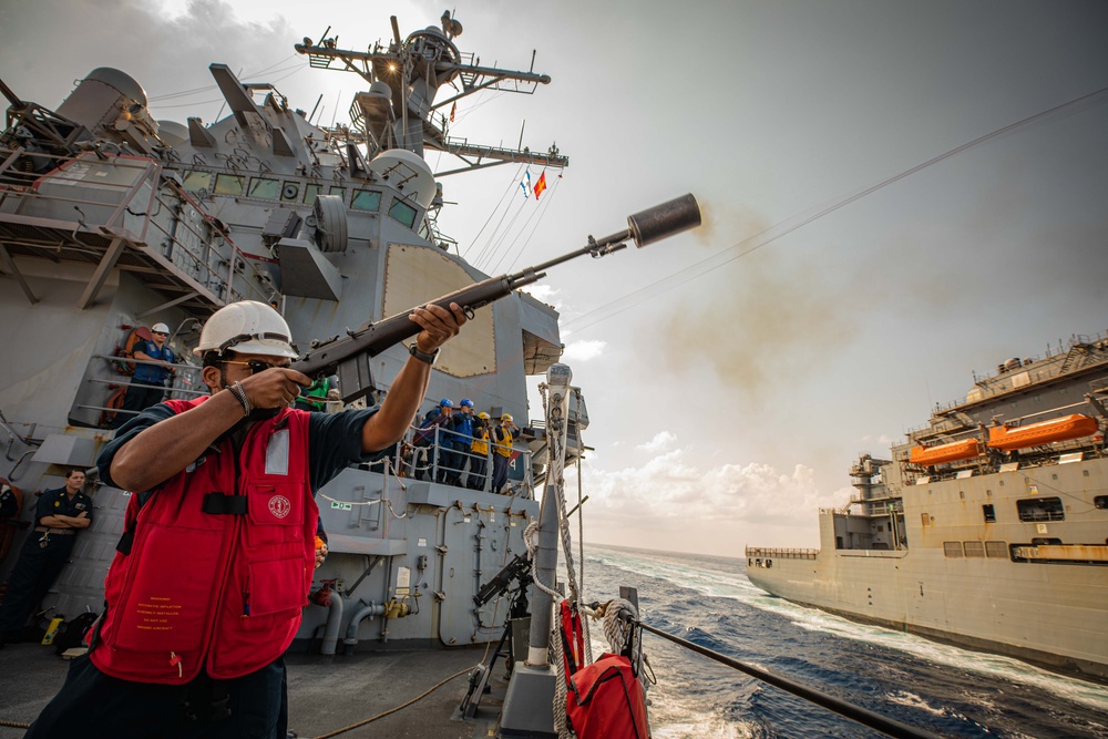 USS Carney Deploys with GRFCSG