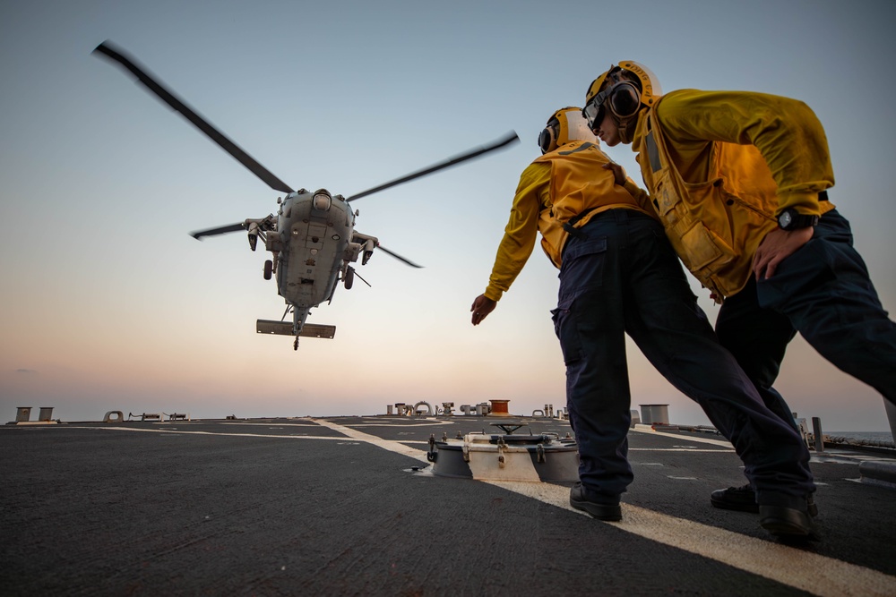 USS Carney Deploys with GRFCSG