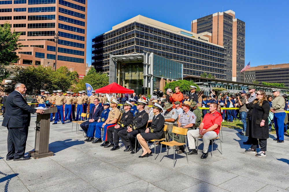 SECNAV Del Toro Names Future U.S. Navy Ship After the City of Philadelphia