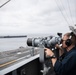 Abraham Lincoln departs San Diego Bay