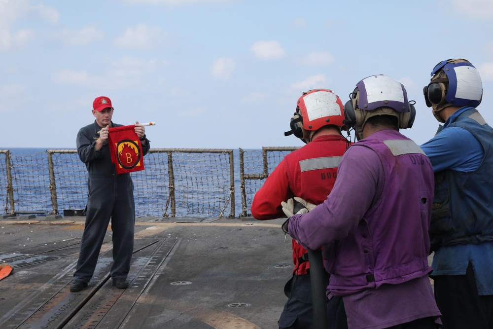 USS Thomas Hudner Deploys in U.S. 6th Fleet