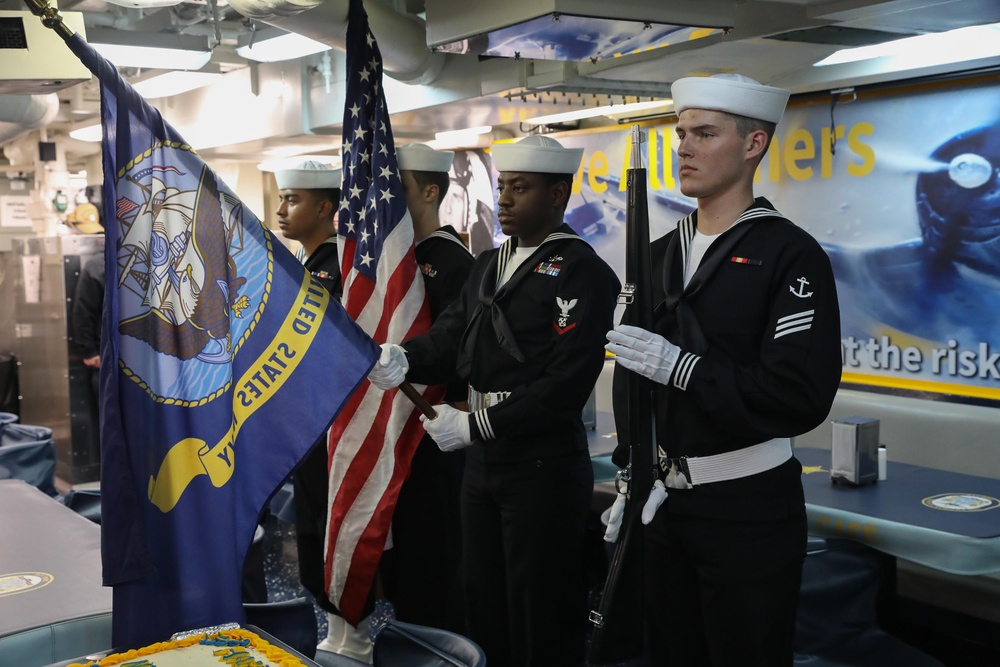 USS Thomas Hudner Deploys in U.S. 6th Fleet