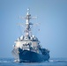 USS Normandy Conducts a Replenishment-at-Sea