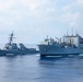 USS Normandy Conducts a Replenishment-at-Sea