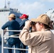 USS Normandy Conducts a Replenishment-at-Sea