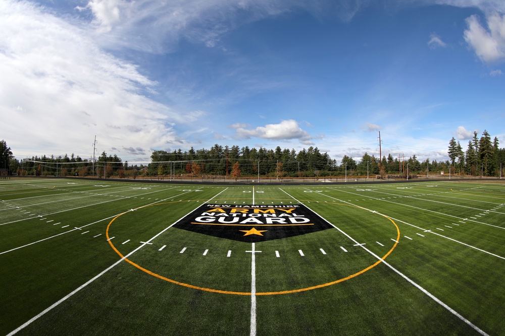 NH National Guard unveils resurfaced athletic field
