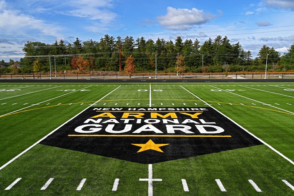 NH National Guard unveils resurfaced athletic field