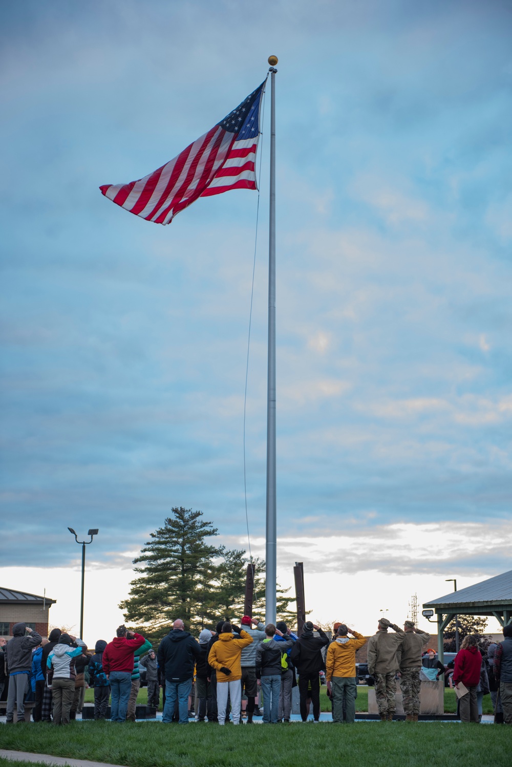 Boy Scouts Visit 180FW