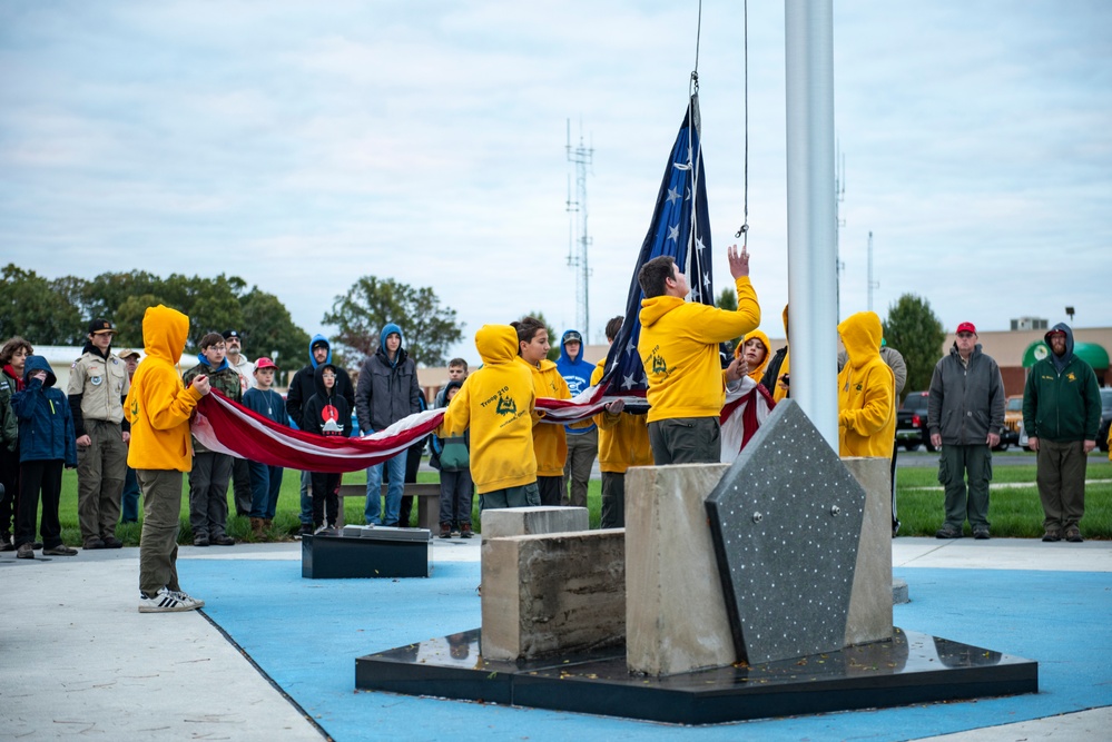 Boy Scouts Visit 180FW