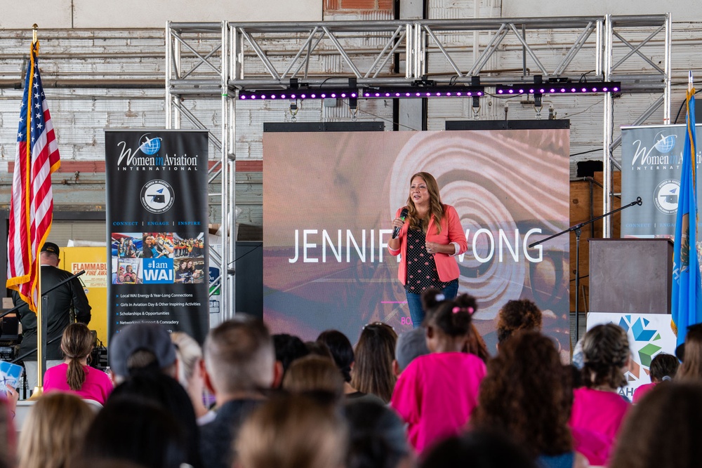 DVIDS Images 137th SOW joins Girls in Aviation Day [Image 10 of 10]