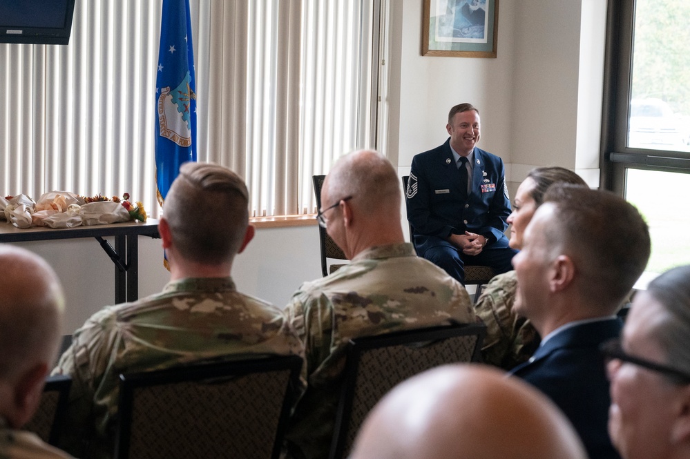 Senior Master Sgt. Enneking retires from the Air National Guard