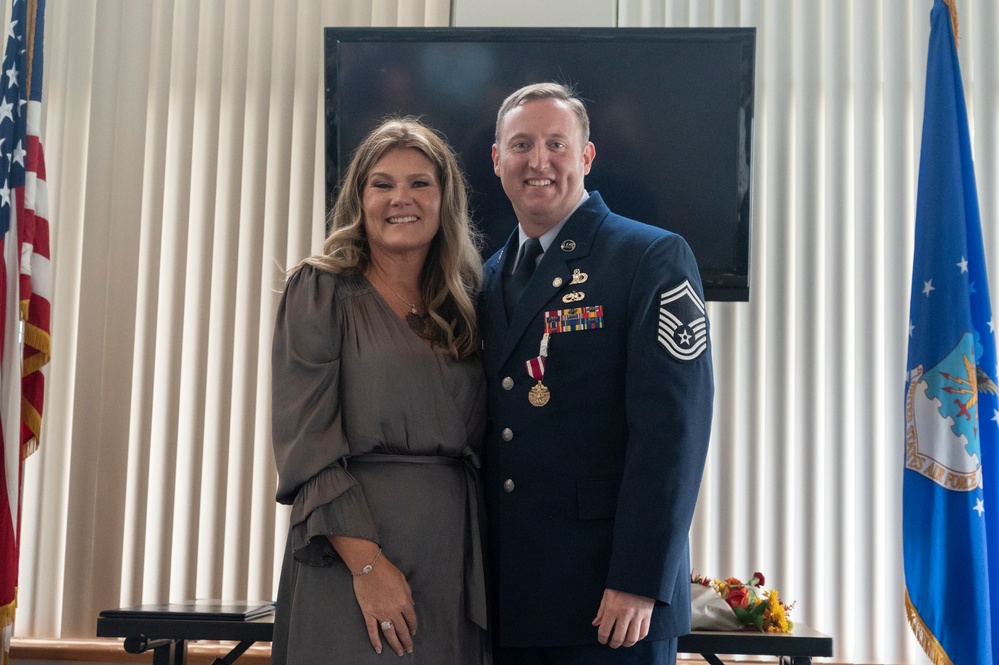 Senior Master Sgt. Enneking retires from the Air National Guard