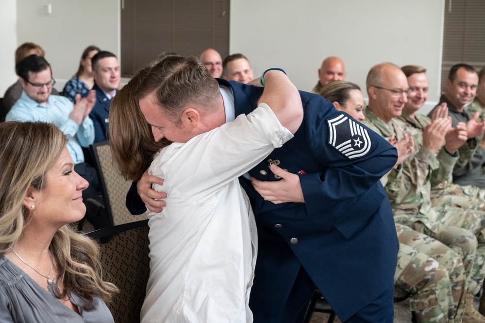 Senior Master Sgt. Enneking retires from the Air National Guard