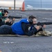 Abraham Lincoln Sailors participate in a live-fire exercise