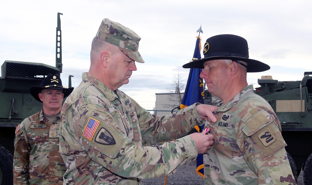 Change of Command Ceremony Marks Transition for 1st Squadron 82nd Cavalry in Central Oregon