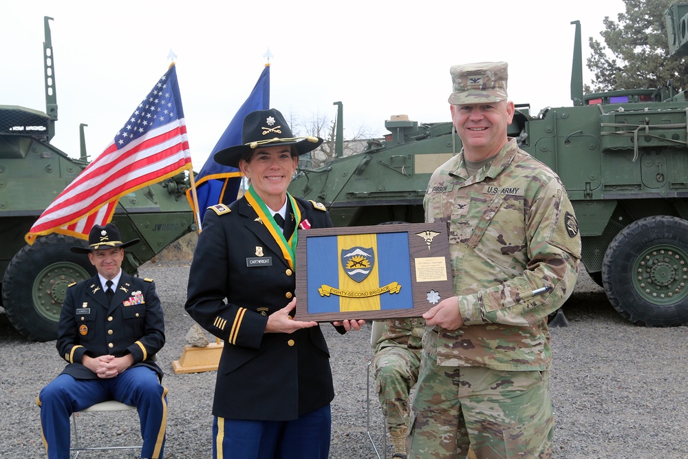 Lt. Col. Billie Cartwright Completes Remarkable Journey of Service