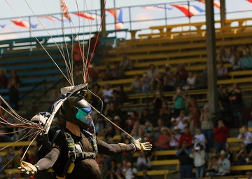 Oregon National Guard supports 2023 Pendleton Round-Up Rodeo with Navy Leap Frogs