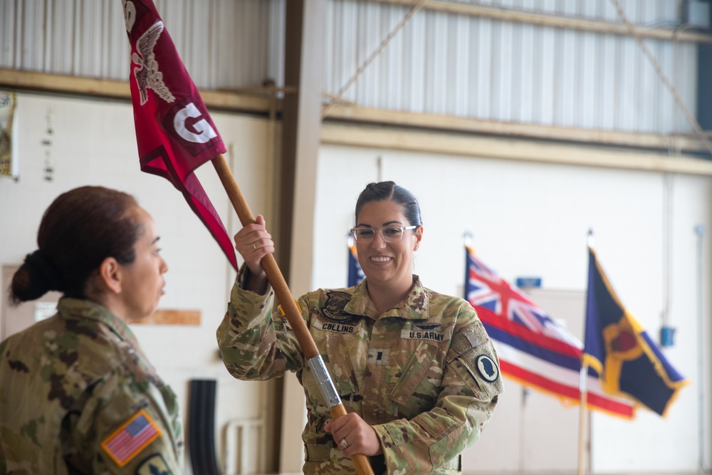 3-126th AR Incoming Commander Takes Flight