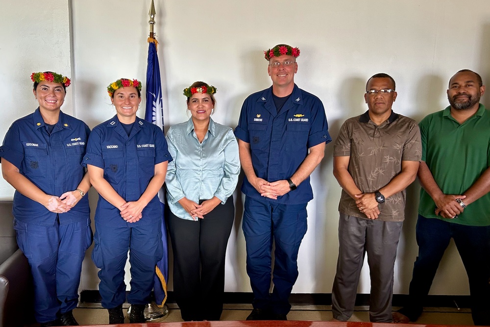 U.S. Coast Guard visits Republic of the Marshall Islands