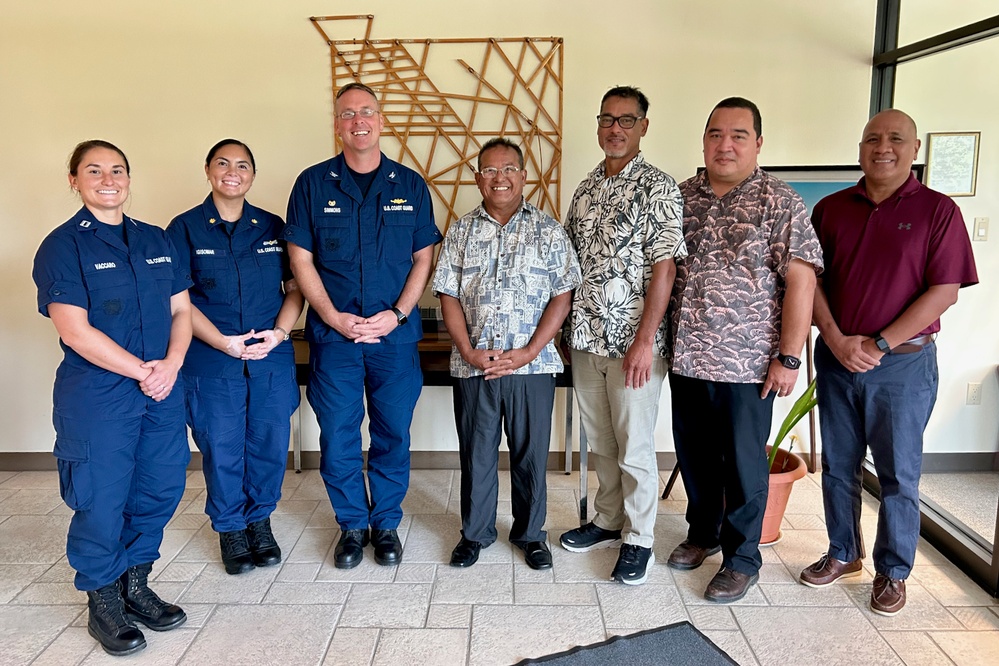 U.S. Coast Guard visits Republic of the Marshall Islands