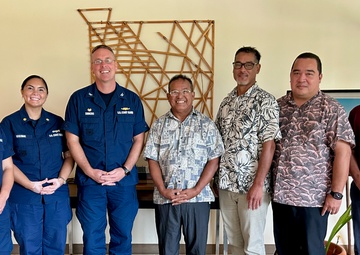 U.S. Coast Guard Forces Micronesia/Sector Guam sends delegation to Republic of Marshall Islands, assuming expanded role as primary facilitator of longstanding relationship