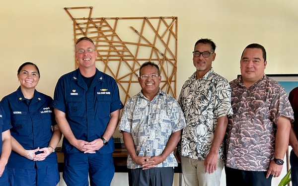 U.S. Coast Guard visits Republic of the Marshall Islands