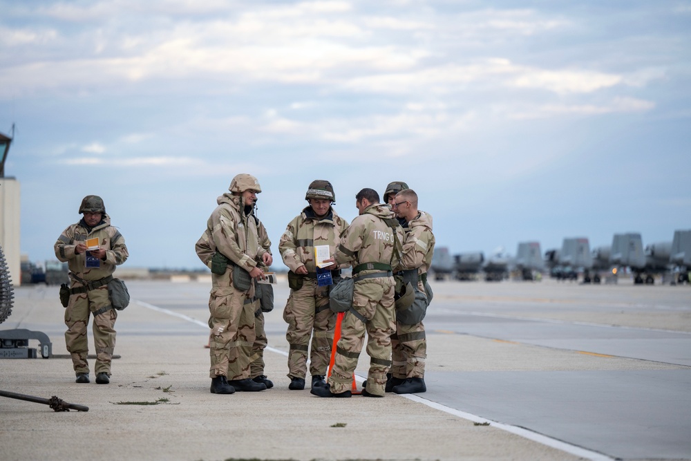 Weapons Inspect in MOPP Gear