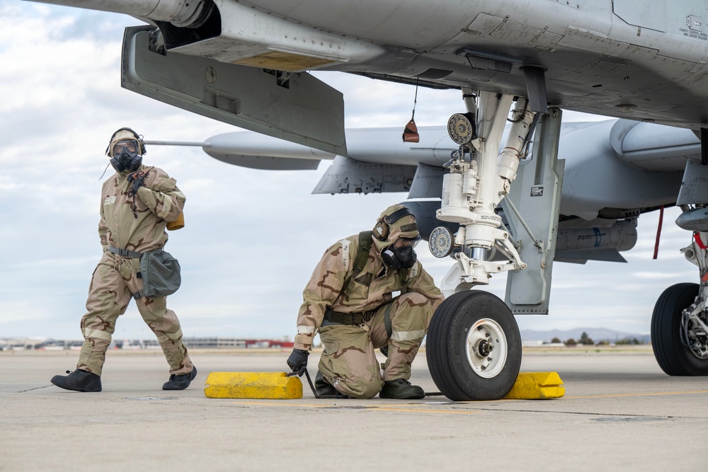 Weapons Inspect in MOPP Gear