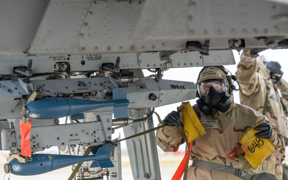 Weapons Inspect in MOPP Gear