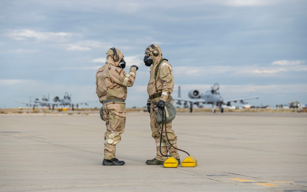 Weapons Inspect in MOPP Gear