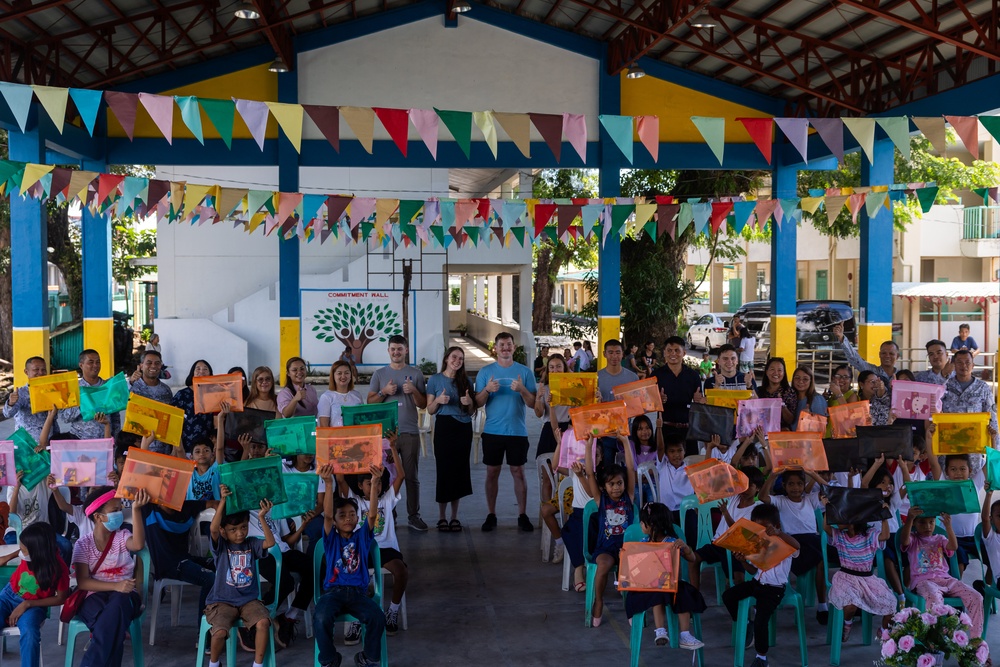 MRF-SEA Marines attend community relations event at central school